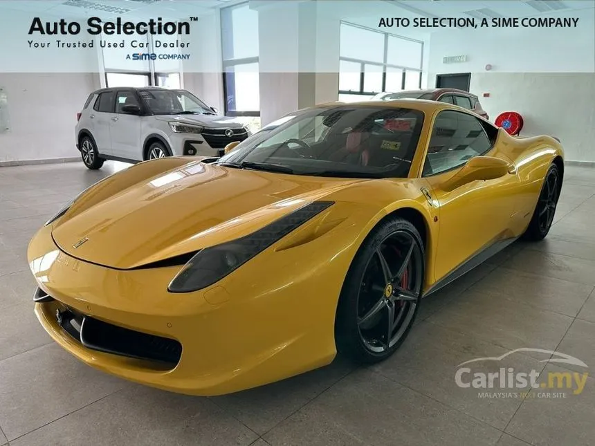 2011 Ferrari 458 Italia Coupe