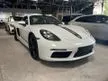 Recon 2018 Porsche Cayman 2.0 718 Coupe PDK ** PDLS headlamp / BOSE Sound / 20 Carrera Alloys / Reverse Camera / PCM / Parktronic ** FREE 5 YEAR WARRANTY ** - Cars for sale