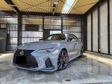 Recon Incoming Stock 2023 Lexus IS 300 2.0T F Sport Sedan Gray Grade 6A Rare Color