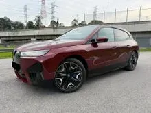2023 BMW iX 0.0 xDrive40 Sport Full Service Record 10K Mileage & Under Warranty BMW Till 2031 Magic Roof Harman Kardon Sound System Crystal Button I20