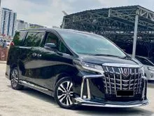 2018 Toyota Alphard 3.5 MPV Sunrof & 360Camera SC Pilot-seat Modelista