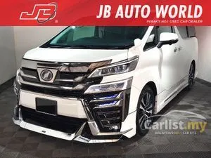 2018 Toyota Vellfire 2.5 ZG MPV