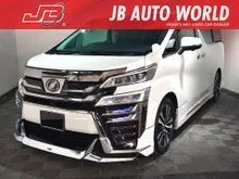 2018 Toyota Vellfire 2.5 ZG Sunroof 5-Years Warranty