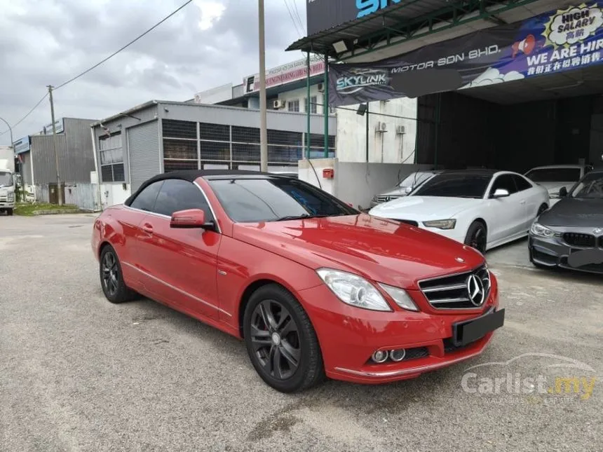2010 Mercedes-Benz E250 SE Coupe