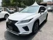 Recon 2020 Lexus RX300 2.0 F Sport SUV # MARK LEVINSON, RED LEATHER, GRADE 5A, PANORAMIC ROOF, 360 CAMERA