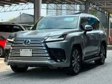 2024 Lexus LX600 3.4 Petrol Twin Turbo SUV Unregistered Ready Stock In Showroom Welcome View Low Milleage Welcome Booking Free Apply Loan