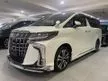 Recon 2022 Toyota Alphard 2.5 SC Package MPV + Warranty - Cars for sale
