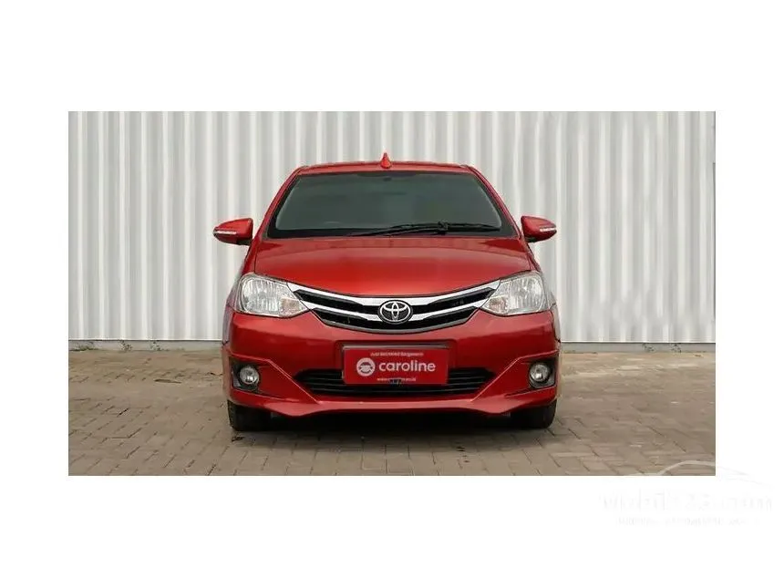 Jual Mobil Toyota Etios Valco 2015 G 1.2 di Banten Manual Hatchback Merah Rp 100.000.000