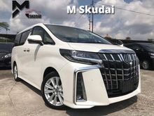 2018 Toyota Alphard 2.5 SA 7 SEATER 2 PD WITH 3 YRS TOYOTA WARRANTY!!