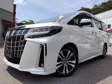 2018 Toyota Alphard 2.5 SC Package MPV**ALPINE AUDIO SYSTEM**ALPINE REAR ENTERTAINMENT**SHOWROOM CONDITION**