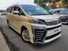 2019 Toyota Vellfire 2.5 ZA UNREG