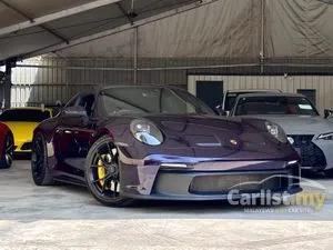 UNREG 2021 Porsche 911 GT3 (A) 992, PTS Viola Metallic, Roll Cage, PDLS, Sport Chrono & More