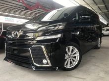 2016 Toyota Vellfire 2.5 Z A Edition MPV**REAR ENTERTAINMENT**PREMIUM WARRANTY**SHOWROOM CONDITION**HIGH TRADE-IN**