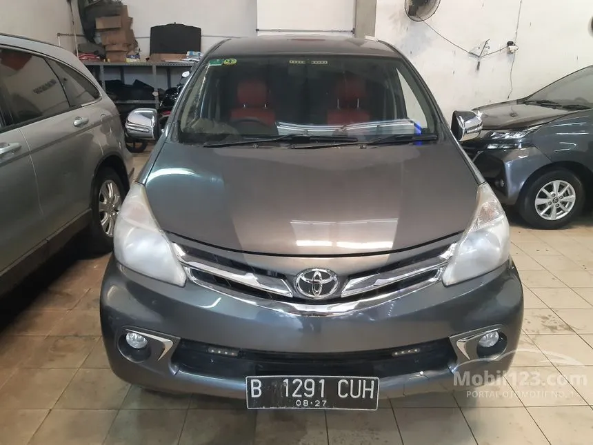 Jual Mobil Toyota Avanza 2012 G 1.3 di Banten Manual MPV Abu