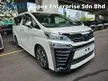 Recon 2019 Toyota Vellfire 2.5 ZG 3 LED Pilot Leather Seats Surround Camera Power Boot Unregistered
