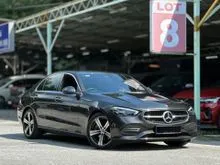 2023 Mercedes-Benz C200 1.5 Avantgarde Sedan FULL SERVICE RECORD under WARRANTY till 2027 W206 10,000 KM only