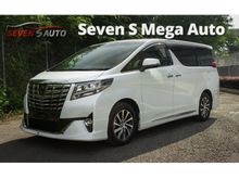 2015 Toyota Alphard 3.5 G MPV (EL) RM 399,000(Include GST)