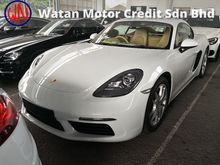 2016 Porsche 718 2.0 Cayman Coupe UK Unreg INC SST