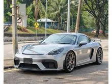 JPN SPEC NEW CAR LOW MILEAGE POWERFUL COLLECTION NA PURE ENGINE BOSE SOUND 2022 Porsche 718 4.0 Cayman GT4 Coupe