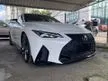 Recon 2022 Lexus IS300 2.0 F Sport TRD BODY KIT & EXCHAUST LOW MILEAGE / CONDITION LIKE NEW