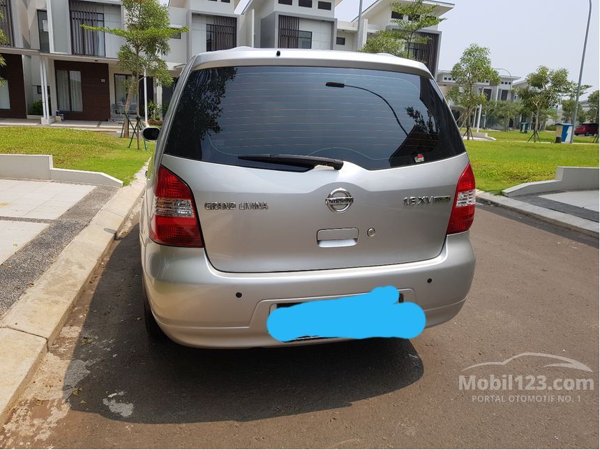 Jual Mobil Nissan Grand Livina 2008 XV 1.8 di DKI Jakarta Manual MPV Silver Rp 86.000.000