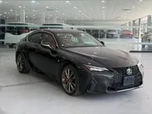 FULL SPEC 2021 Lexus IS 300 2.0 F Sport - RED INTERIOR - SUNROOF - COOLING SEATS - MEMORY SEAT - READY STOCK - VIEW TO BELIEVE