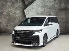 SPECIAL DEALS 2025 TOYOTA VELLFIRE 2.4 Z PREMIER SR BODYKIT SIDE STEP RM3,966/MONTH READY STOCK UNIT FAST APPROVAL