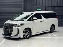 2021 Toyota Alphard 2.5 G SC Modellista MPV, SUNROOF, JBL PREMIUM SOUND SYSTEM, 360 CAM, DIM, EXHAUST MODELISTA, INCOMING STOCK
