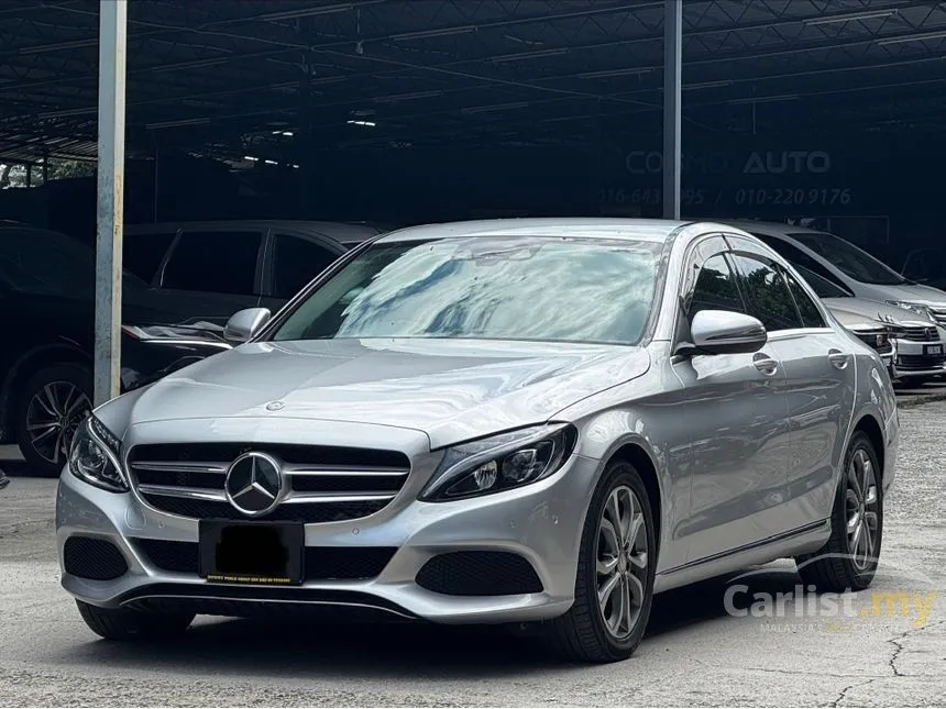 2016 Mercedes-Benz C180 Avantgarde (7G-TRONIC Plus) Sedan