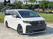 2025 Toyota Vellfire 2.4 Z Premier ADVANCE DRIVE JBL SUNROOF 5A 9K KM 5YRS TOYOTA WARRANTY