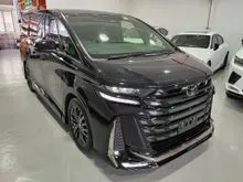 2024 Toyota Vellfire 2.4 Turbo Z Premier MPV #6AA  #2700KM Mileage #Full Spec #Black Seats