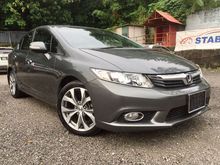 2013 Honda Civic 2.0 S i-VTEC Sedan ** LADY CAREFUL OWNER... FULL SERVICE RECORD... LOW MLG... done 73K KM ONLY... ACCIDENT FREE... LIKE SHOWROOM UNIT... MUST VIEW **