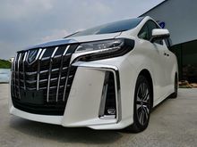 2018 Toyota Alphard 2.5 Sc Full Spec,Jbl Premium Sound, 360 Camera, Raya Offer