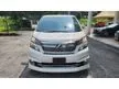 Used 2014/2015 Toyota Vellfire 3.5 V L Edition # NICE 2 DIGIT PLAT NUMBER#LOW MILEAGE#FREE WARRANTY