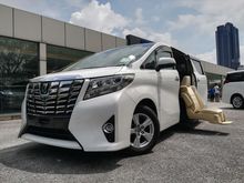 2016 Toyota Alphard 2.5 G S C WHEELCAB ALPINE UNREG