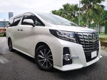 2015 Toyota Alphard 2.5 SC YEAR END CLEARANCE SALE