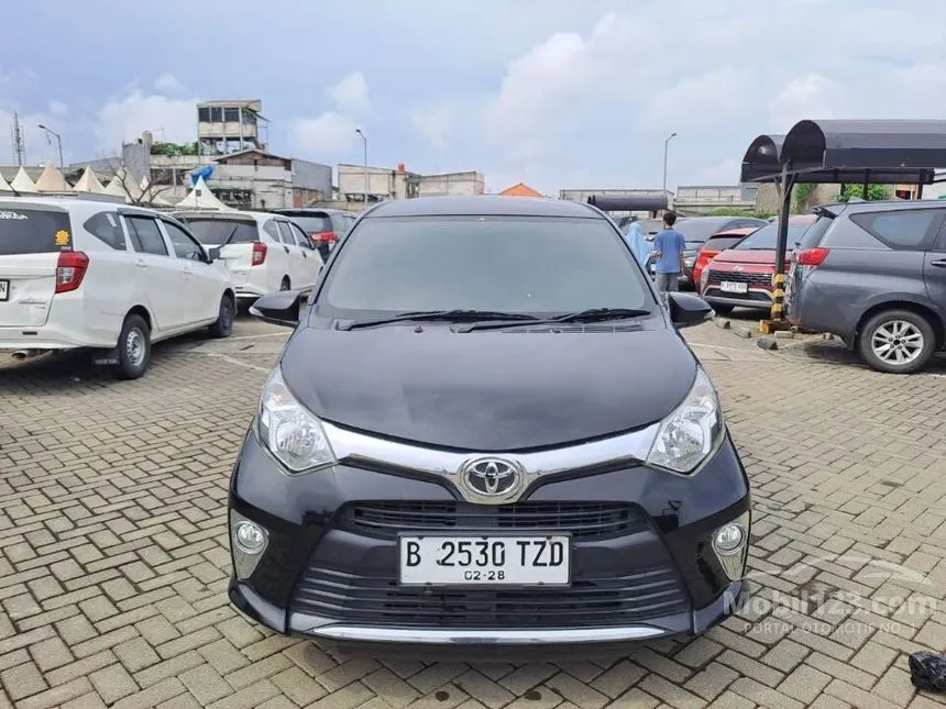Jual Mobil Toyota Calya 2018 G 1.2 di Banten Automatic MPV Hitam Rp 105.000.000