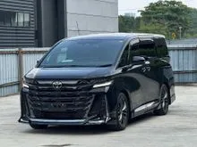 2024 Toyota Vellfire 2.4 Z Premier MPV Modelista Bodykit 360 Camera Roof Monitor PCS LDA HUD DIM BSM PB Unreg