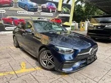 2022 MERCEDES BENZ C200 1.5 AVANTGARDE AMG LINE LEATHER EXCLUSIVE PACK ( 6K MILEAGE ) 360 SURROUND VIEW CAMERA WITH BURMESTER PREMIUM SURROUND SOUND