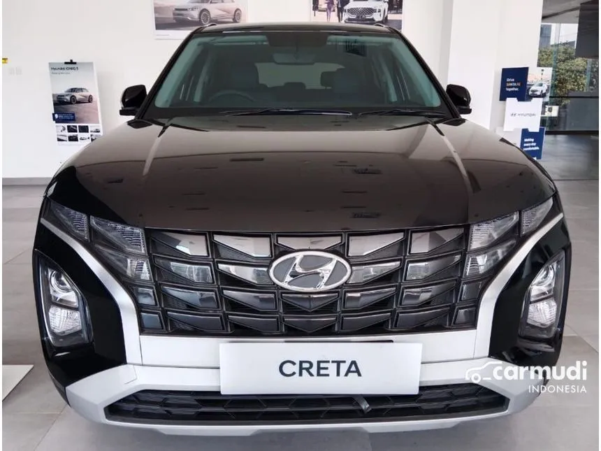 Jual Mobil Hyundai Creta 2024 Trend 1.5 di DKI Jakarta Automatic Wagon Hitam Rp 323.000.000