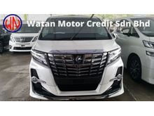 2015 Toyota Alphard 2.5SA Sunroof Alpine Unreg (INCLUSIVE GST)