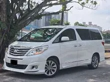 2014 Toyota Alphard FACELIFT 3.5 G VL SC MPV  PILOT SEAT ANH20