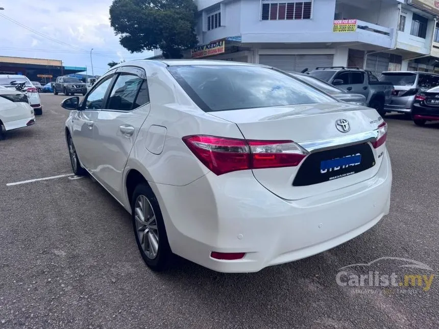 2014 Toyota Corolla Altis E Sedan