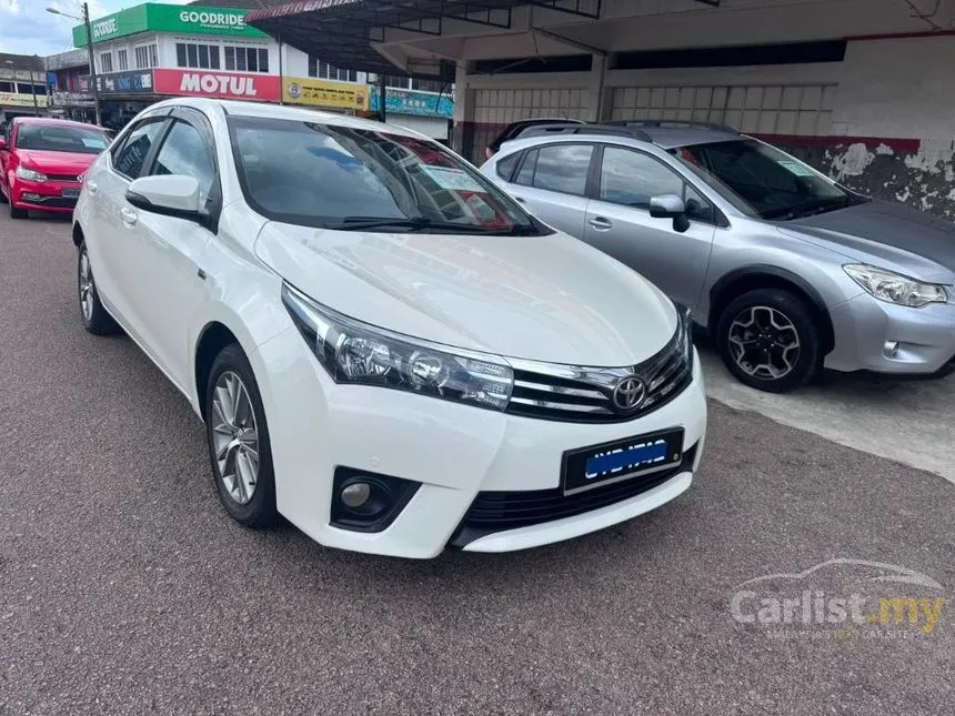 2014 Toyota Corolla Altis E Sedan