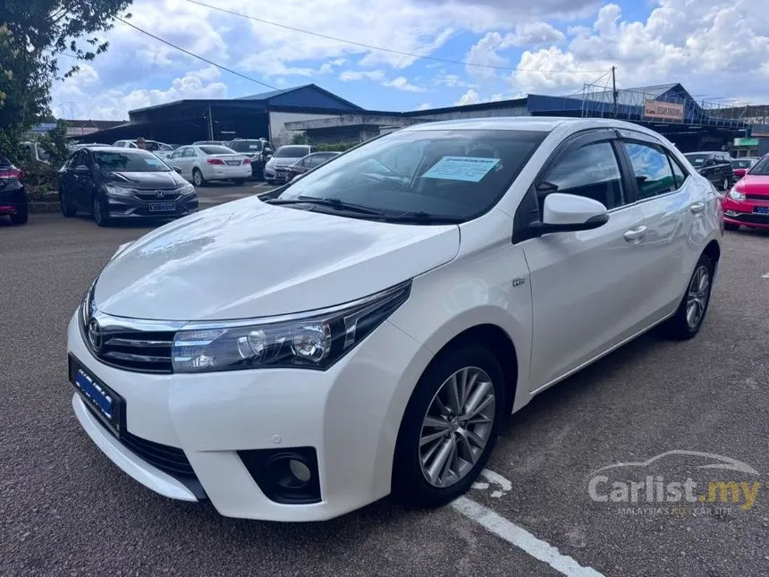 2014 Toyota Corolla Altis E Sedan