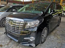 2015 Toyota Alphard 2.5 G S C Package MPV UNREG
