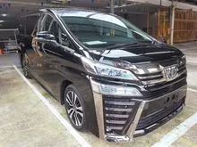 2020 Toyota Vellfire 2.5 Z G Edition MPV