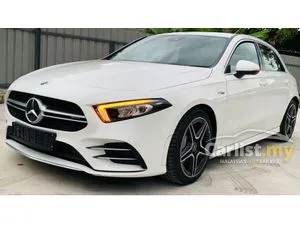 HAVE 4 UNIT A35 4MATIC,DYNAMIC SELECT,DIGITAL METER SCREEN,TOUCHPAD,DESIGNO RED SEAT BELTS, UNREGISTER 2019 YEAR Mercedes-Benz A35 AMG 2.0 4 MATIC.