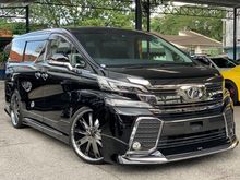 2016 Toyota Vellfire 2.5 Z A Edition MPV
