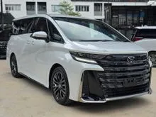 JPN UNREG# 2025 Toyota Vellfire 2.4 Z Premier (SIDE STEP)